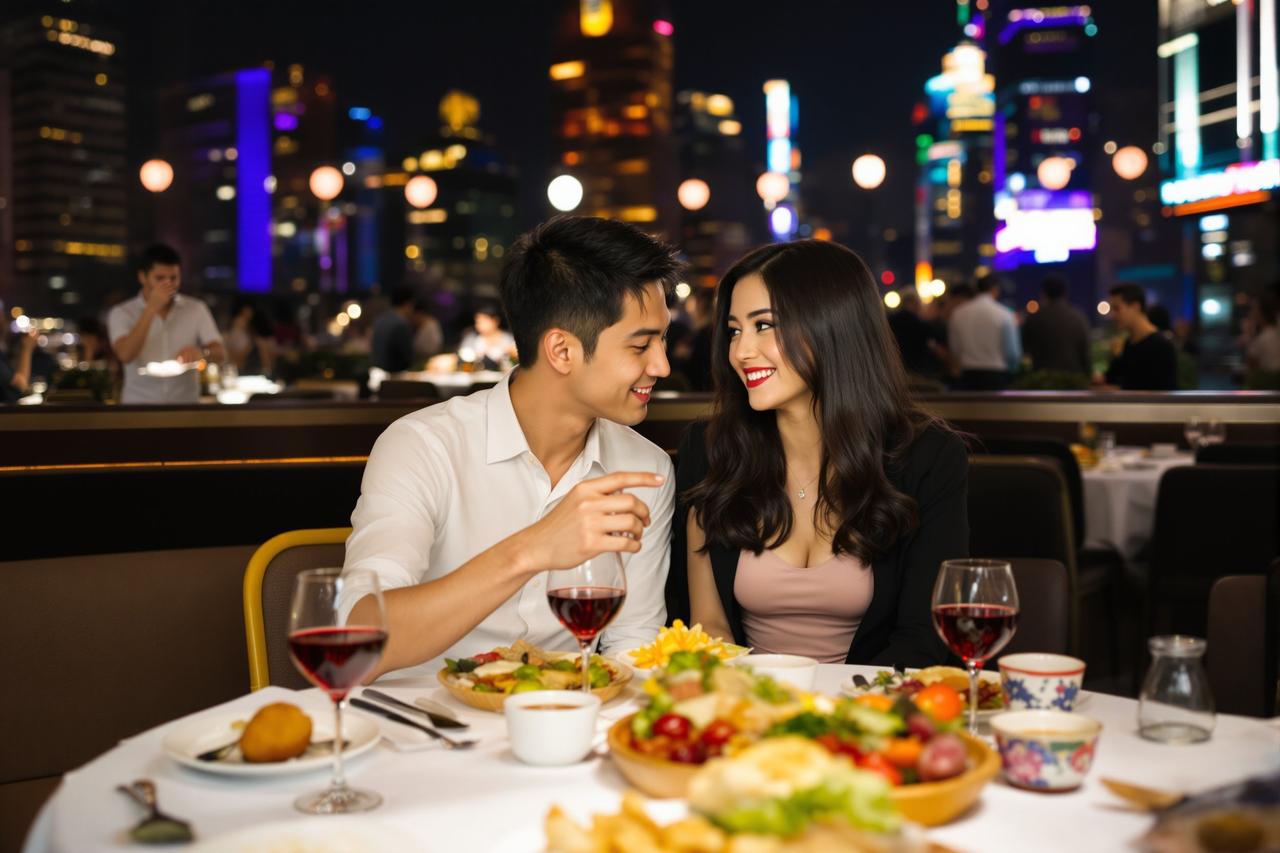 吃瓜大赛 - 某顶流明星深夜被拍与神秘女子共进晚餐，疑似新恋情曝光